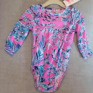 Lilly Pulitzer Velma Bodysuit New Kids on the dock